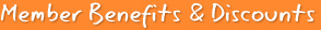 Member Benefits & Discounts